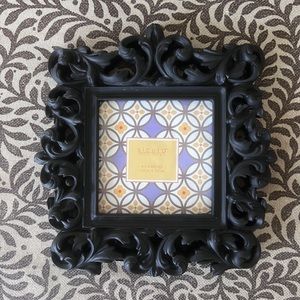 4” x 4” black picture frame